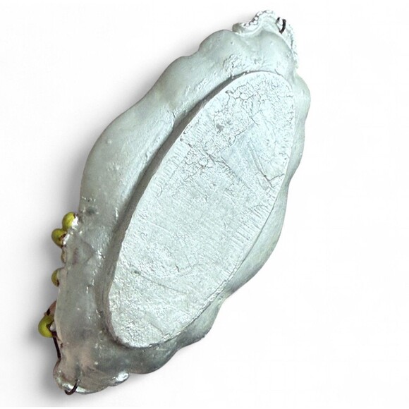 Vintage 2005 Wine And Cheese Plate Christmas Ornament Collectible - Picture 6 of 6